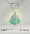 Jade Happy Buddha Necklace